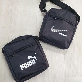 Сумка чоловіча JD7 black р.20*17*5 "Candy bags" недорого оптом від прямого постачальника