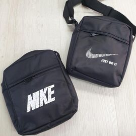 Сумка чоловіча JD9 black р.20*17*5 "Candy bags" недорого оптом від прямого постачальника