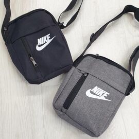 Сумка чоловіча NK4 grey р.20*17*5 "Candy bags" недорого оптом від прямого постачальника