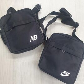 Сумка чоловіча NK40 black р.23*16*5 "Candy bags" недорого оптом від прямого постачальника