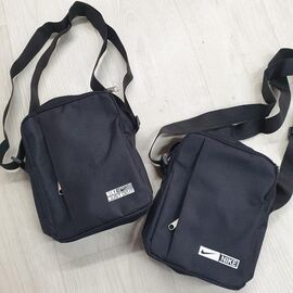 Сумка чоловіча NK54 black р.23*15*7 "Candy bags" недорого оптом від прямого постачальника