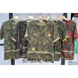 футболка жіноча 10712 mix р.XL-4XL "Even&Efair" недорого оптом від прямого постачальника