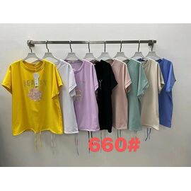 футболка жіноча 660 mix р.58-60 "Even&Efair" недорого оптом від прямого постачальника