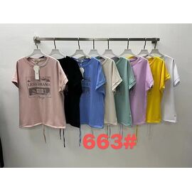 футболка жіноча 663 mix р.58-60 "Even&Efair" недорого оптом від прямого постачальника