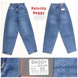 Джинси жіночі B210-15 blue р.25-30 "Relucky" недорого оптом від прямого постачальника