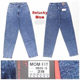 Джинси жіночі M505-15 blue р.28-33 "Relucky" недорого оптом від прямого постачальника