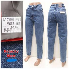 Джинси жіночі M567-15 blue р.25-30 "Relucky" недорого оптом від прямого постачальника