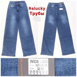 Джинси жіночі W0325-15 blue р.28-33 "Relucky" недорого оптом від прямого постачальника
