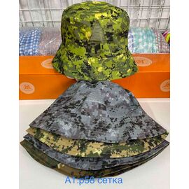 Фотография Панама мужская A1 mix р.58 "WHITE" недорого оптом от прямого поставщика