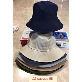 Фотография Панама мужская D2 mix р.58 "WHITE" недорого оптом от прямого поставщика