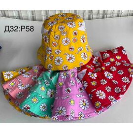 Панама жіноча D32 mix р.58 "WHITE" недорого оптом від прямого постачальника