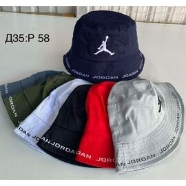 Фотография Панама мужская D35 mix р.58 "WHITE" недорого оптом от прямого поставщика