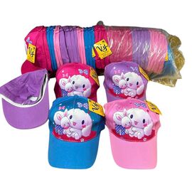 Кепка дитяча літня на дівчинку SV12 mix р.50-52 "WHITE" недорого оптом від прямого постачальника