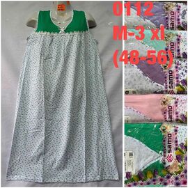 Нічня жіноча 0112 mix р.48-56 "WHITE" недорого оптом від прямого постачальника