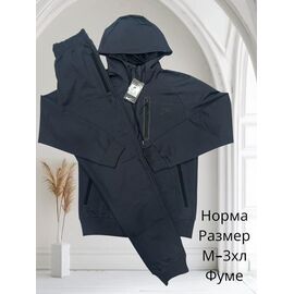 Костюм спортивний чоловічий H368 d.grey р.M-3XL "Hai" недорого оптом від прямого постачальника