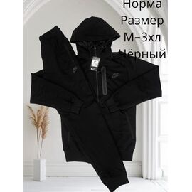 Костюм спортивний чоловічий H369 black р.M-3XL "Hai" недорого оптом від прямого постачальника