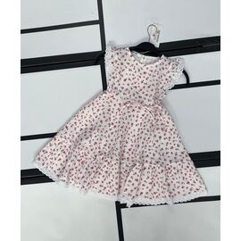 Фотография Платье детское лёгкое на девочку K69 beige р.98-122 "Kosmy" недорого оптом от прямого поставщика