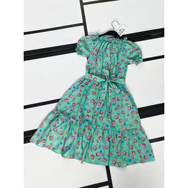 Фотография Платье детское лёгкое на девочку 579 l.blue р.128-152 "Kosmy" недорого оптом от прямого поставщика