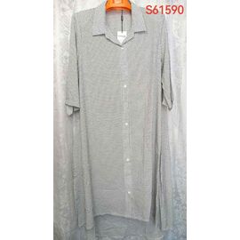 Фотография Платье летнее женское S61590 grey р.50-60 "LIDA" недорого оптом от прямого поставщика