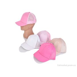 Кепка дитяча Літо 0102 mix (50р) (5 шт. р.сіткаOne size) "KUINH" недорого оптом від прямого постачальника