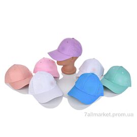 Кепка дитяча Літо 0106-3 mix (5 шт. р.сітка54-56) "KUINH" недорого оптом від прямого постачальника