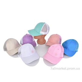 Кепка дитяча Літо 0106-5 mix (5 шт. р.сітка54-56) "KUINH" недорого оптом від прямого постачальника