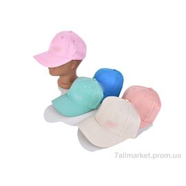 Кепка дитяча Літо 0106-7 mix (5 шт. р.сітка54-56) "KUINH" недорого оптом від прямого постачальника