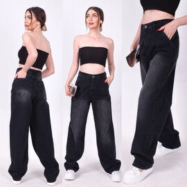 Джинси жіночі 7044 black р.34-40 "Ruxa" недорого оптом від прямого постачальника