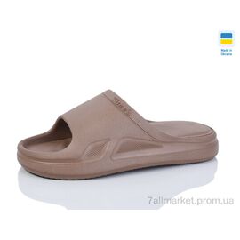 Шльопанці жіночі полегшені Літо C11 м'які капучино (6 пар р.36-41) "Alex" недорого оптом від прямого постачальника