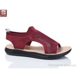 Босоніжки жіночі літні Літо F11-8 (8 пар р.37-42) "WSMR" недорого оптом від прямого постачальника