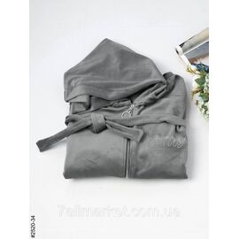 Фотография Халат жіночий на блискавці з поясом велюр батал 52-54,56-58,60-62 "NOWEMBER" недорого от прямого поставщика