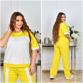 Спортивний костюм жіночий батал 2XL,3XL,4XL (3кв) "NOWEMBER" недорого від прямого постачальника