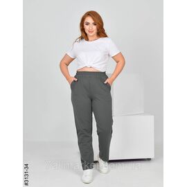 Спортивні штани жіночі турецька двунитка батал 50,52,54,56 (2кв) "NOWEMBER" недорого від прямого постачальника