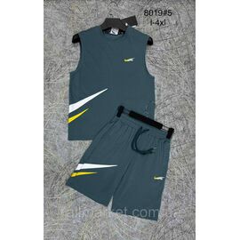 Фотография Спортивный костюм мужской с шортами р-ры L-4XL (3цв) "PROSTOMEN" недорого от прямого поставщика