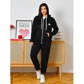 Спортивний костюм жіночий двонитка на блискавці батал 50,52,54,56 (3кв) "NOWEMBER"
