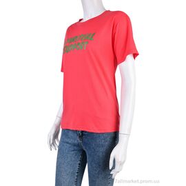 Фотография Футболка женская Лето 08789-2 pink (6 шт. р.сетка L-2XL) "Obuvok" недорого оптом от прямого поставщика