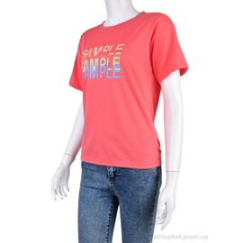 Фотография Футболка женская Лето 08789-4-3 pink (7 шт. р.сетка L-2XL) "Obuvok" недорого оптом от прямого поставщика