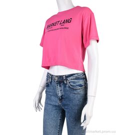 Фотография Футболка женская Лето 08789-16 pink (5 шт. р.сетка L-2XL) "Obuvok" недорого оптом от прямого поставщика
