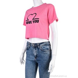 Фотография Футболка женская Лето 08789-16-1 pink (4 шт. р.сетка L-2XL) "Obuvok" недорого оптом от прямого поставщика