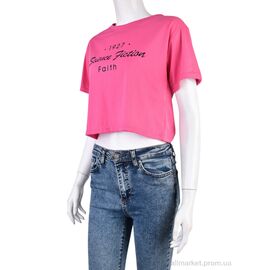 Фотография Футболка женская Лето 08789-16-2 pink (5 шт. р.сетка L-2XL) "Obuvok" недорого оптом от прямого поставщика