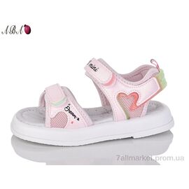 Фотография Босоножки детские летние Лето F51001-B (8 пар р.27-32) "Aba" недорого оптом от прямого поставщика