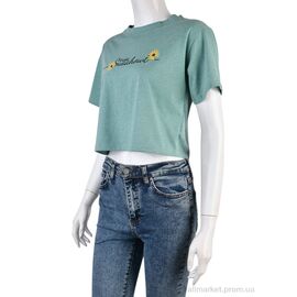 Фотография Футболка женская Лето 08789-19-1 green (5 шт. р.сетка L-XL) "Obuvok" недорого оптом от прямого поставщика