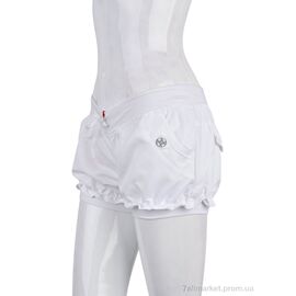 Фотография Шорты женские Лето 7012-9 white (02019) (8 шт. р.сетка M-2XL) "Obuvok" недорого оптом от прямого поставщика