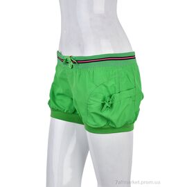 Фотография Шорты женские Лето 7020-4 green (02019) (8 шт. р.сетка M-2XL) "Obuvok" недорого оптом от прямого поставщика