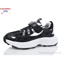 Фотография Кроссовки детские модные Весна/осень X8095-1 (8 пар р.32-37) "GFB-Канарейка" недорого оптом от прямого поставщика