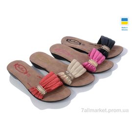 Шльопанці дитячі літні Літо 2024-013 mix (24 пар р.25-29) "DeMur" недорого оптом від прямого постачальника