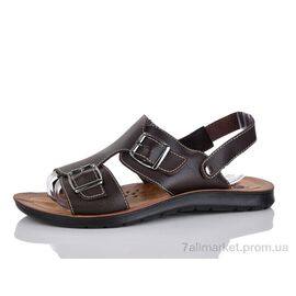 Сандалії чоловічі літні Літо 0006-1 (6 пар р.40-45) "DeMur" недорого оптом від прямого постачальника