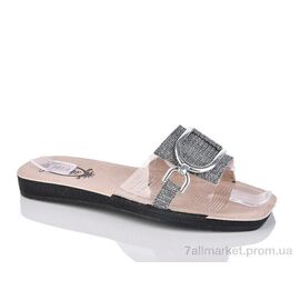 Шльопанці жіночі полегшені Літо 00010 (6 пар р.36-41) "DeMur" недорого оптом від прямого постачальника