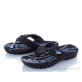Шльопанці дитячі літні Літо B6101 blue (6 пар р.30-35) "DeMur" недорого оптом від прямого постачальника