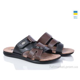 Фотография Шлепки мужские пляжные Лето 2024-045 комбі (6 пар р.41-46) "DeMur" недорого оптом от прямого поставщика